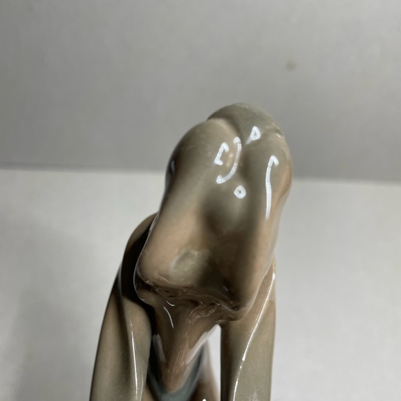 Llardo Timid Dog 5111 Salvador Devon  1986  Spain Porcelain Statue - Picture 7 of 10